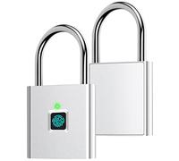 AICase Lucchetto con impronte digitali, Bluetooth Lock APP Remote, lucchetto intelligente, lucchetto biometrico senza chiave per zaini, biciclette, armadietto della scuola, armadietto della palestra