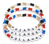 AICase per Bracelet ispirati alla heated rivalry Merch Stuff, perline Ilya Rozanov Shane Hollander braccialetto regali abiti jersey accessori gioielli merce per fan donne uomini compleanno