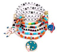AICase per Project Ave Maria Merch Rocky Gifts Bracciali ispirati 5 pezzi impilabili elasticizzati perline amicizia astronauta braccialetti camicia cappello vestito poster adesivo merchandising regali