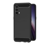 AICEK Compatibile con OnePlus Nord CE 5G Cover, Protettiva Silicone Custodia per Nord CE 5G Bumper Case Molle di Sottile Antiurto Nero