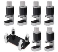 Aicharynic 6 clip di fissaggio regolabili in metallo: morsetto display LCD, fissaggio schermo LCD, per smartphone, computer, laptop, tablet
