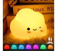 Aicharynic Luce notturna a LED per bambini, luce notturna dimmerabile, luce notturna per camera da letto, cameretta dei bambini, portatile, ricarica USB, regalo per donne, ragazze, amici (luce