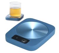 Aicharynic Scalda tazza da caffè, scalda bevande per cacao, latte intelligente, scrivania, scalda bevande elettrico con termostato, ottimo come regalo per la casa e l'ufficio
