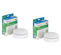 Aico EI146 RC set di 2 rilevatori di fumo cablati con batteria da 9 V