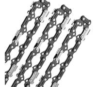 Aicoya 3 Catene per Motosega 3/8" 84 Maglie 1.3mm 60cm 050