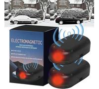 Aicoyiu Dispositivo di rimozione della neve e antigelo a onde elettromagnetiche, 2 pezzi, dispositivo elettromagnetico per la rimozione della neve dell'auto, dispositivo antigelo per la rimozione