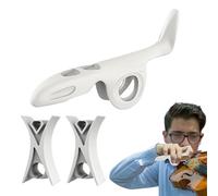 Aid for Violin, Beginner Violin Grip Corrector, Bow Hold Training Tool, Violin Practice Aid, Silicone Bow Hold Corrector, Violin Bow Aid, Correttore per Violin Bow, Reusable Teaching Grip Aid