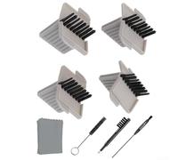 Aid Wax Guard Filtri e Kit di Pulizia per Phonak, Resound e Widex, 36 Pezzi con Spazzola e Panno per CIC for ite for itc Hearing, Protezione Cerume