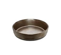 AIDA RAW - Zuppa piatta, 4 pezzi, colore: Marrone metallizzato