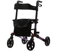 Aidapt Deluxe pieghevole deambulatore - Viola e nero