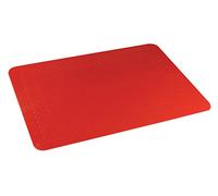 Aidapt - Tappetino antiscivolo in silicone resistente al calore, 350 x 250 mm, colore: Rosso