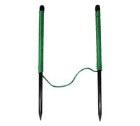 Aide au Putting de Golf - Entraîneur de Putting Portable | Outil d'Alignement de Corde Léger avec Piquets | Ligne de Guidage pour Parc Pelouse Jardin et Cours