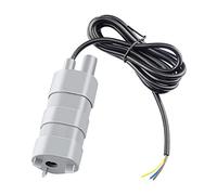 Aideepen Pompa Sommersa, JT-500 DC 12 V 600 L/H Micropompa Dritta, Altezza di Mandata 5 m, con Cavo da 1,5 m per Acquario, Piscina, Laghetto, Giardino, Campeggio e Roulotte