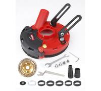 Aidelife cuffia di aspirazione universale per smerigliatrice angolare 115/125mm + mola a tazza diamantata 125 mm x 22,2 mm