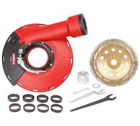 Aidelife cuffia di aspirazione universale per smerigliatrice angolare 180mm con mola a tazza diamantata 180 mm