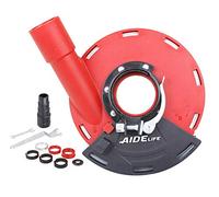 Aidelife Cuffia di aspirazione universale per smerigliatrice angolare Universale 115/125mm