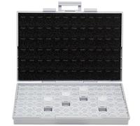 AideTek BOX-ALL 72 empty Enclosure box SMT SMT IC chips components Organizer Labels …