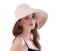 AIDIER Women Wide Brim Sun Hats Pieghevole UPF 50+ Cappello da Sole Protettivo