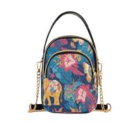 aidingzhi Boho Style Elephants Flower trendy fionda borse a tracolla per le donne con multi tasche borse da donna per le signore