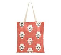 aidingzhi Boo Clown Rosso Bianco Halloween Tote Borsa di Tela Grande Capacità Borse della spesa di Tela per la spesa per la palestra, il lavoro, lo shopping 40,6 x 38,1 cm scuola essenziale