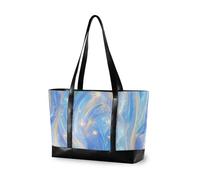 aidingzhi Borgogna Blu Verde Borsa impermeabile con scomparto per laptop con cerniera borse tote per il lavoro per le signore con pranzo