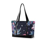 aidingzhi Borsa da lavoro semplice in stile cinese tropicale spaziale con scomparto per laptop con borsa con cerniera per il lavoro per il volo con