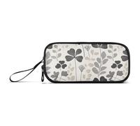 aidingzhi Clover Retro Semplice Nylon Matita Borse Per Ragazzi Grande Capacità Astuccio Per Scuola Scuola Cancelleria per Ufficio Ragazzi