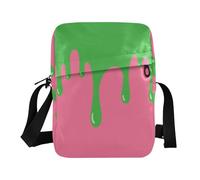 aidingzhi Graffiti Art Peach Green carino messenger bag Borse A Tracolla Per Le Donne Piccole Donne Borse Moda Cinghia Regolabile per Business School