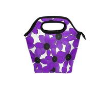 aidingzhi grandi borse per il pranzo da donna con manico curvo scatola per il pranzo isolata riutilizzabile grande borsa termica per lavoro college dagli occhi neri Susan Simple Line Art Valentinesnes