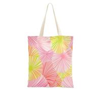 aidingzhi James Style Tie-dye rosa giallo borsa di tela Tote riutilizzabile borsa della spesa di Natale pensionamento shopping spiaggia lavoro 40,6 x 38,1 cm scuola essenziale