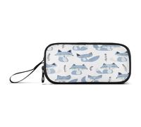 aidingzhi Jon Klassen - Astuccio portamatite in nylon di grande capacità, per bambini, cancelleria per scuola