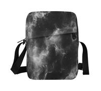 aidingzhi Nebbia Nero Mistero Messenger Bag carino Crossbody Borse Per Le Donne Piccole Signore Borse a Tracolla Tracolla Tracolla Regolabile per attività sportive all'aperto