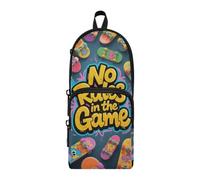 aidingzhi No Rules in The Game Wildstyle Graffti Nylon 3 Scomparti Astuccio per Matite Universitario Multiuso ed Estetico Astuccio per Teen Cancelleria per Scuola Superiore