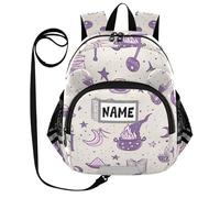aidingzhi simpatici orecchie zaini cool guinzaglio ragazze cool zaino per bagaglio a mano personalizzato anti-perdita con striscia riflettente personalizzata, Halloween magico, M