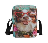 aidingzhi Summer Dog mens messenger bag crossbody Crossbody Piccole Borse Per Le Donne Borsa Borsa Tracolla Regolabile per Viaggio Viaggio