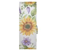 aidingzhi Tende decorative girasole per porta per porta d'ingresso tende da cucina pieghevoli cortinas para cocina1 pannello 63,5 x 182,9 cm