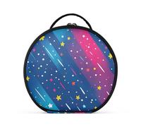 aidingzhi Vector Star Colorful Cosmetici Borse Da Viaggio Accessori Elegante Borse Da Viaggio Per Le Donne con divisori regolabili 11 IN