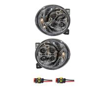 AIDLMBG Faretti Fendinebbia Fendinebbia A LED 24V Lampada Di Marcia Diurna 1931614/1931613 Per Scania Serie 5 04-10 Per Serie 6 P & R 10-17 Per Serie PGRT Auto Fari(L AND R PLUG)