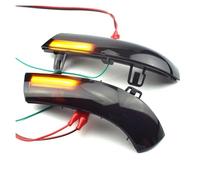 AIDLMBG Indicatore Dello specchio 2 Indicatori Di Direzione Dinamici V, Per MK5, Per Jetta B5, B6, Per EOS, A LED, Specchietti Retrovisori