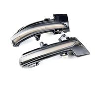 AIDLMBG Indicatore Dello specchio Per Skoda Per Octavia Per Mk3 Per A7 5E 2013-2019 Specchietto Retrovisore Indicatore Direzione Dinamico A LED(Blue and yellow)