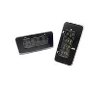 AIDLMBG Lampada Luce Piastra Riscaldante 2 Pezzi Canbus 12V LED Bianco Numero Targa Per Tesla Per Modello OEM# 1034341-00-A/103434100A Luci Posteriori Kit