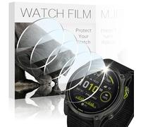 AIDOWU 4 Pezzi Pellicola Protettiva Schermo Compatibile con per Garmin Enduro 3 Vetro Temperato HD 9H Antigraffio per Garmin Enduro 3 Protezione Schermo Vestibilità Precisa,Resistenza ai Graffi