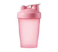 AidShunn Bottiglia shaker per proteine da 400 ml con miscelatore a sfera, a prova di perdite, tappo a ribalta, per scuotere la polvere, integratore sportivo, fitness, allenamento (rosa)