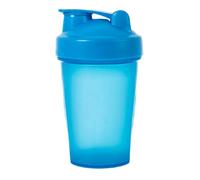AidShunn Bottiglia shaker per proteine, include sfera di miscelazione in acciaio inossidabile da 400 ml, perfetta per mescolare frullati in polvere, a prova di perdite, trasparente, senza BPA