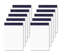 Aidunmis Mini blocco note piccolo blocco note 10 pezzi 4 x 6 pollici blu