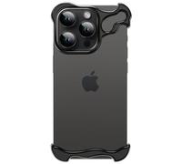 aidvaia Custodia per telefono compatibile con iPhone 13 Pro Max, compatibile con protezione della fotocamera dell'obiettivo, design minimalista senza cornice, estremamente evidenziando la personalità