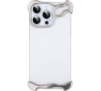 aidvaia Custodia per telefono compatibile con iPhone 14 Pro, compatibile con protezione della fotocamera dell'obiettivo, design minimalista senza cornice, estremamente evidenziando la personalità
