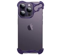 aidvaia Custodia per telefono compatibile con iPhone 14 Pro Max, compatibile con protezione della fotocamera dell'obiettivo, design minimalista senza cornice, estremamente evidenziando la personalità