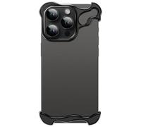 aidvaia Custodia per telefono compatibile con iPhone 15 Pro Max, compatibile con protezione della fotocamera dell'obiettivo, design minimalista senza cornice, estremamente evidenziando la personalità