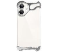 aidvaia Custodia per telefono compatibile con iPhone 16, compatibile con protezione della fotocamera dell'obiettivo, design minimalista senza cornice, estremamente evidente la personalità